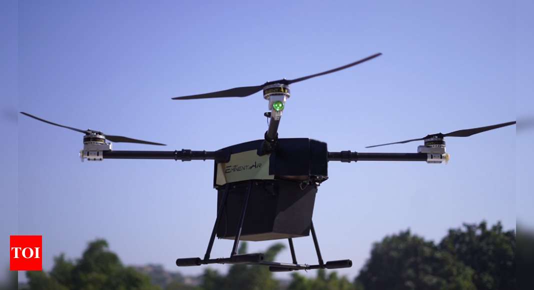 Indian drone startup introduces custom-designed delivery drone