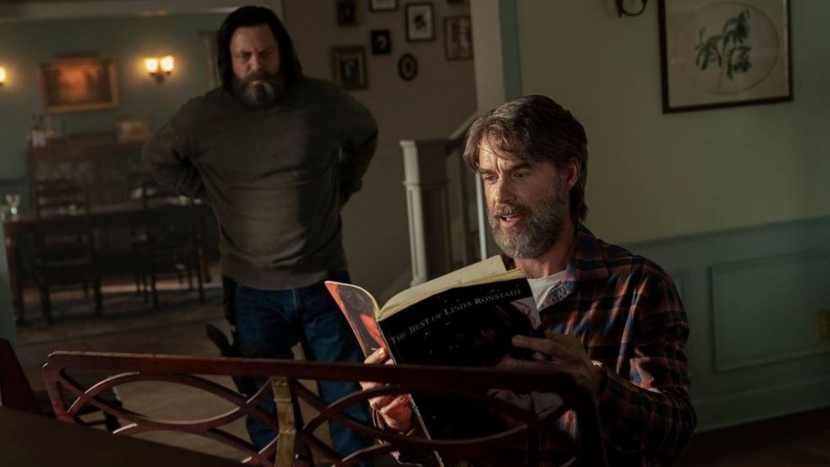 Nick Offerman and Murray Bartlett in The Last of Us