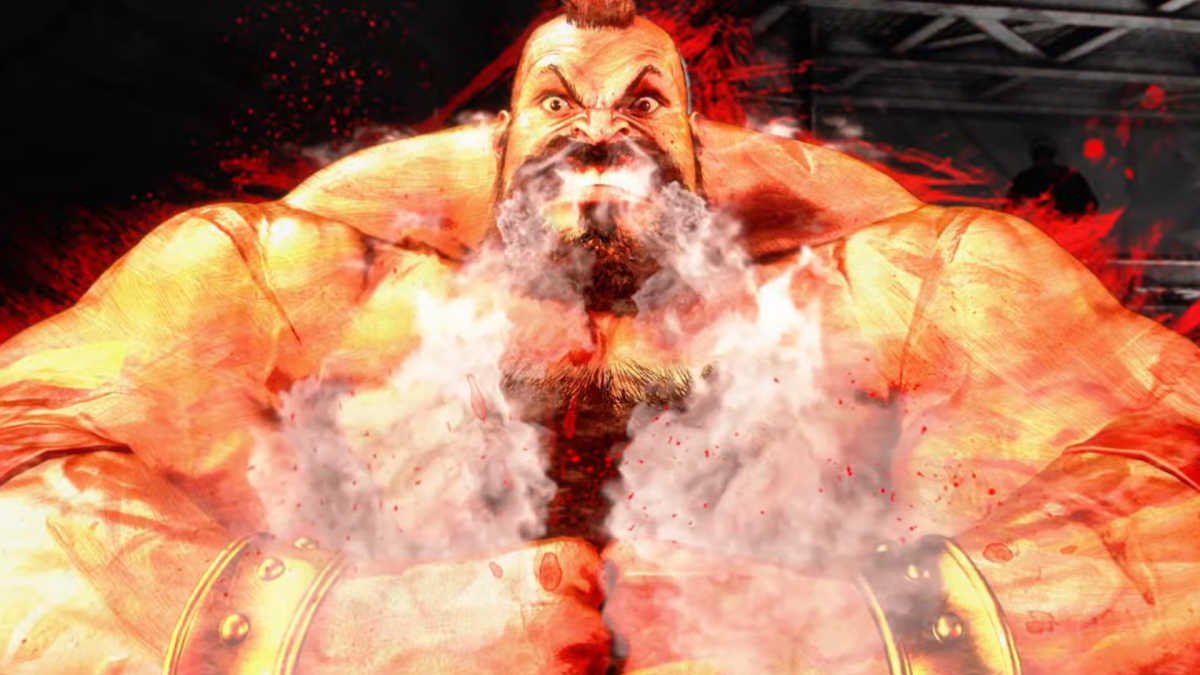 Street Fighter 6 Zangief preparing his onslaught