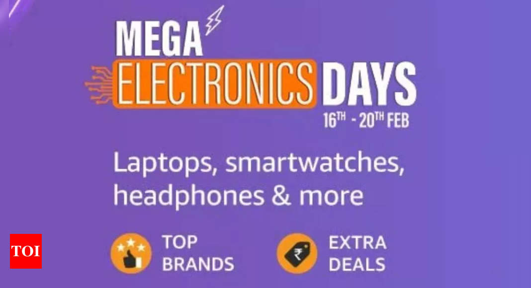 Mega Electronics Days: Amazon Mega Electronics Days: Deals and discounts on smartwatches, gaming laptops and more