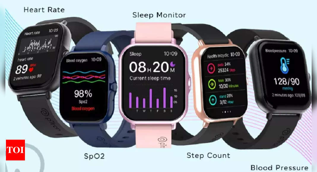 Ptron launches affordable smartwatch with SpO2 monitor, sleep tracking and more at Rs 1,199