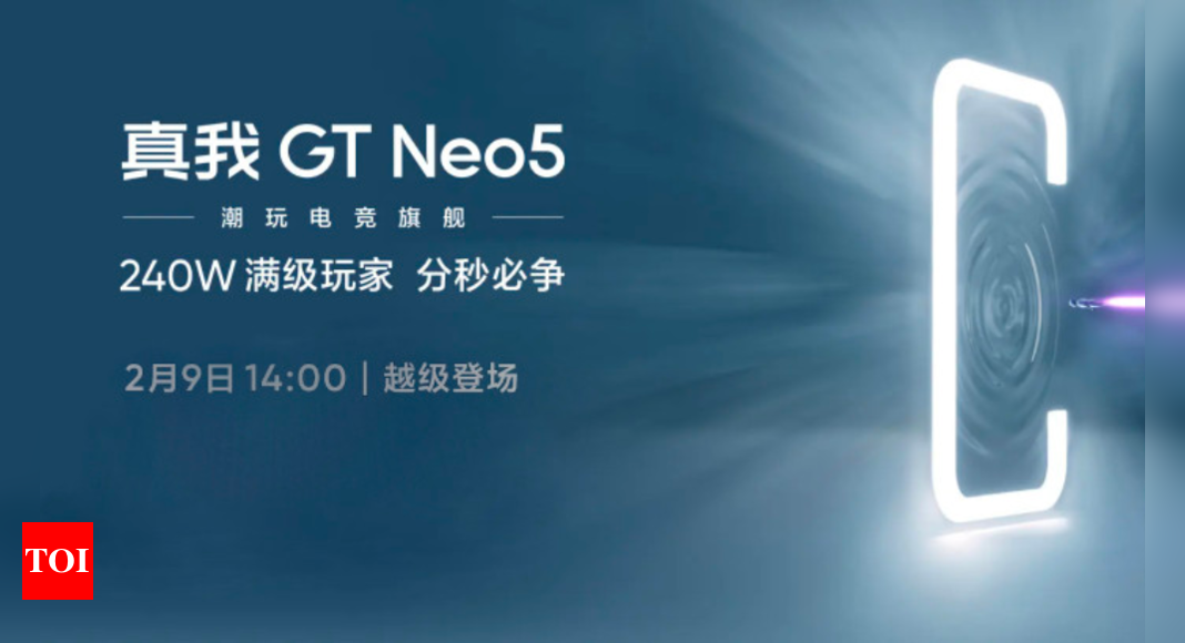 Realme GT Neo5 with 240W confirmed to launch on February 9