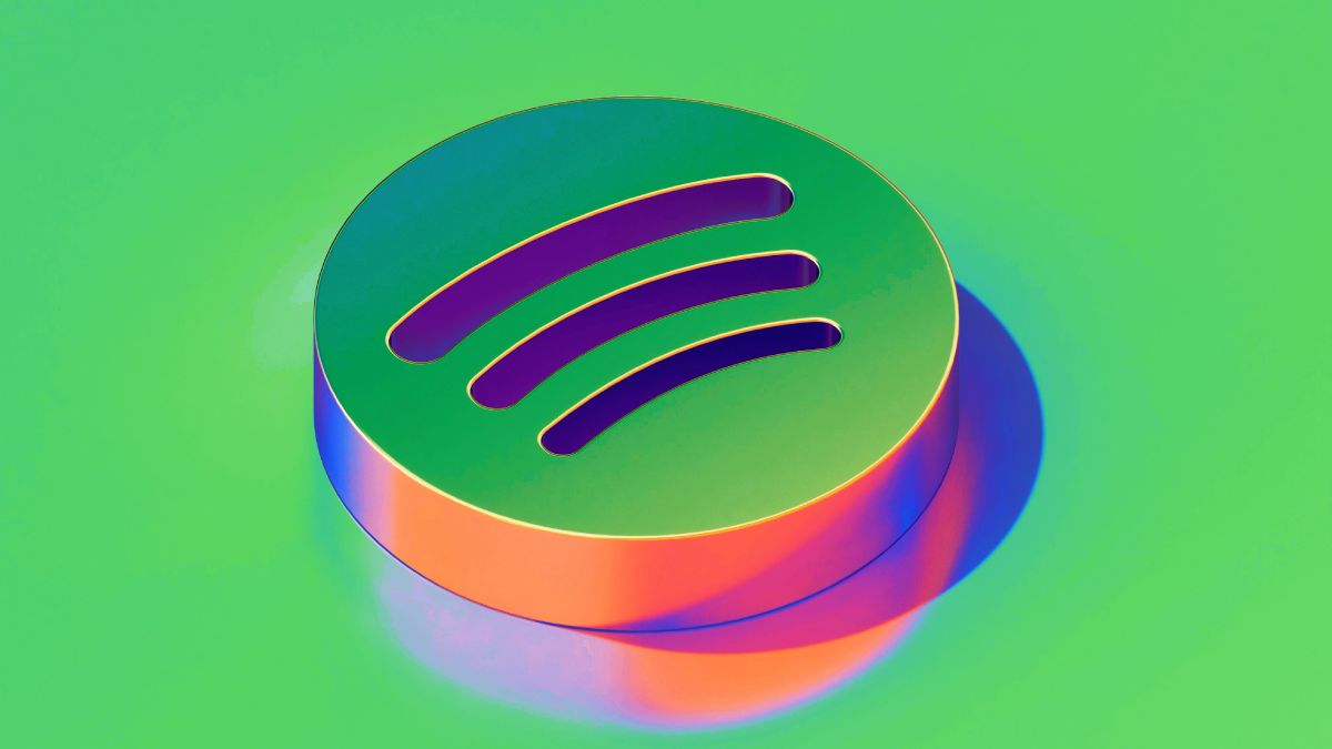 Metalic Spotify Logo