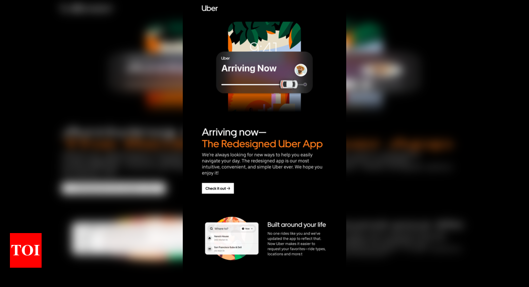 Uber: Uber app gets a redesign with Live Activities and other features