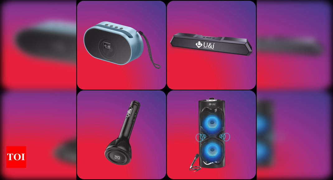 U&I Launches Portable Speakers: U&i launches four new portable speakers, price starts at Rs 1,199