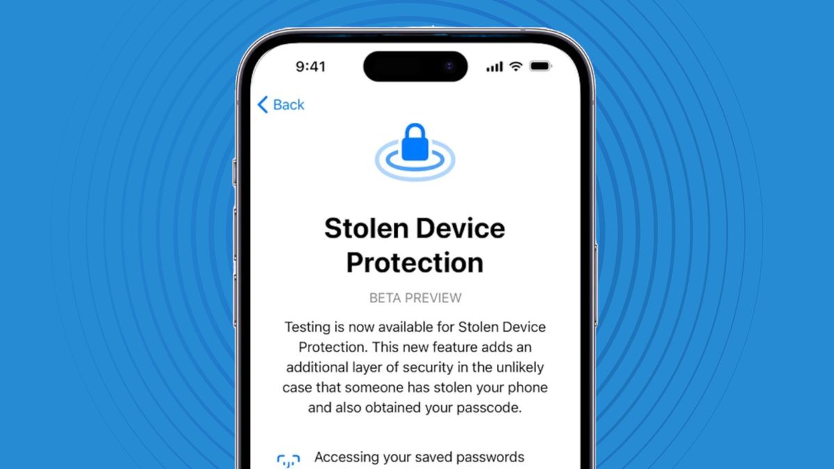 Stolen Device Protection