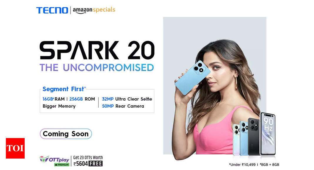 Tecno Spark 20 series with 256GB storage, 50MP camera to launch on January 30