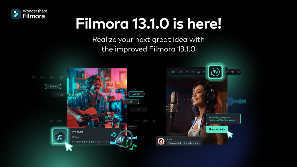 Wondershare Filmora 13.1.0 update