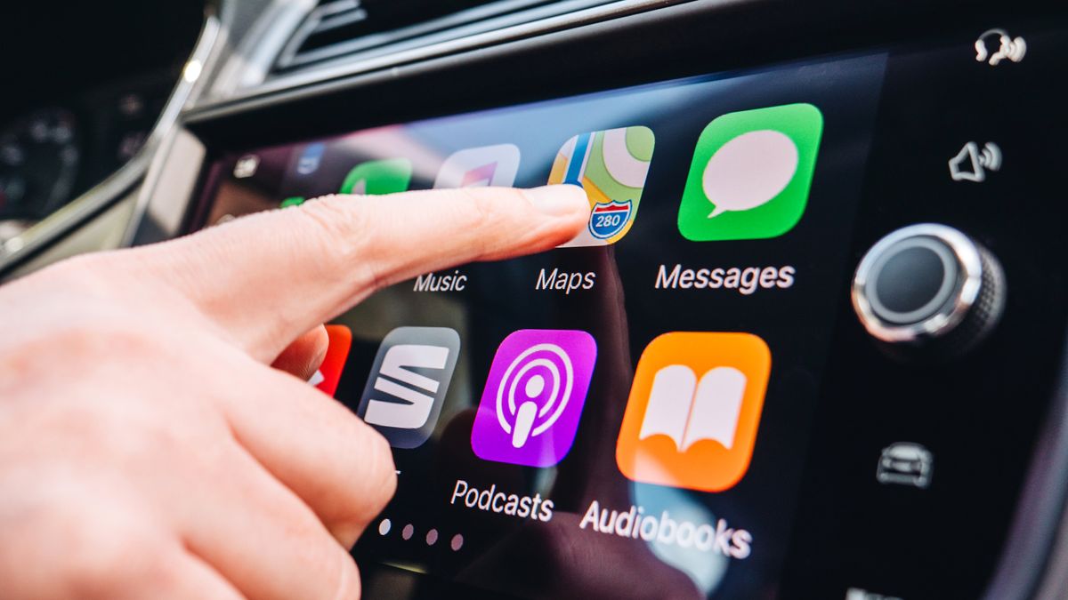 Apple CarPlay interface